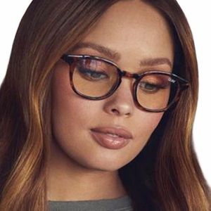 NEW Quay Walk On Blue Light Tortoise Frame Glasses